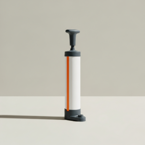 Dual-Action Ball Pump with Gauge
